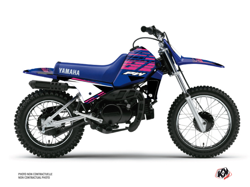 KIT DÉCO FLOW MOTOCROSS YAMAHA PW 80 ROSE