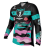 data chat1-camo jersey Turquoise-Pink