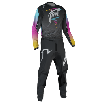 race outfit marker  black rainbow