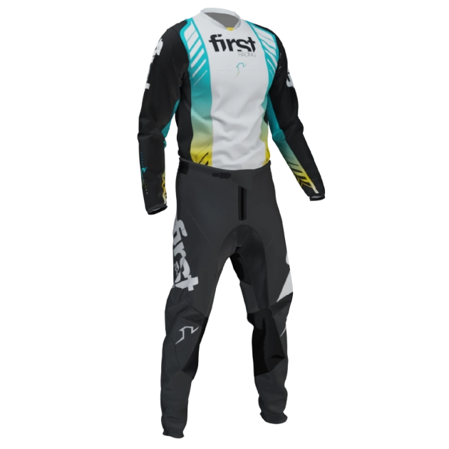 data run outfit turquoise