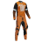 data striping outfit orange Orange