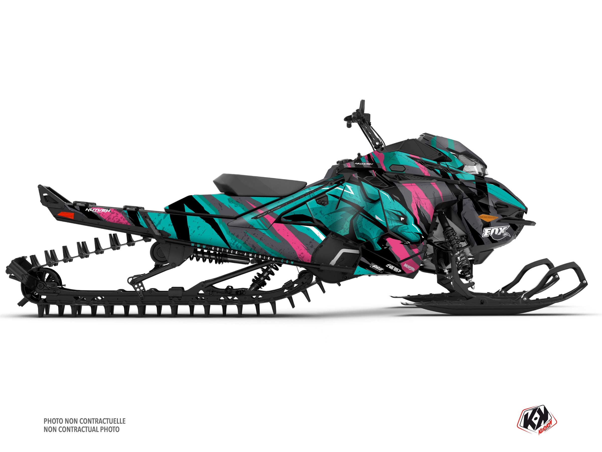 lynx snowmobile instinct serie graphic kit