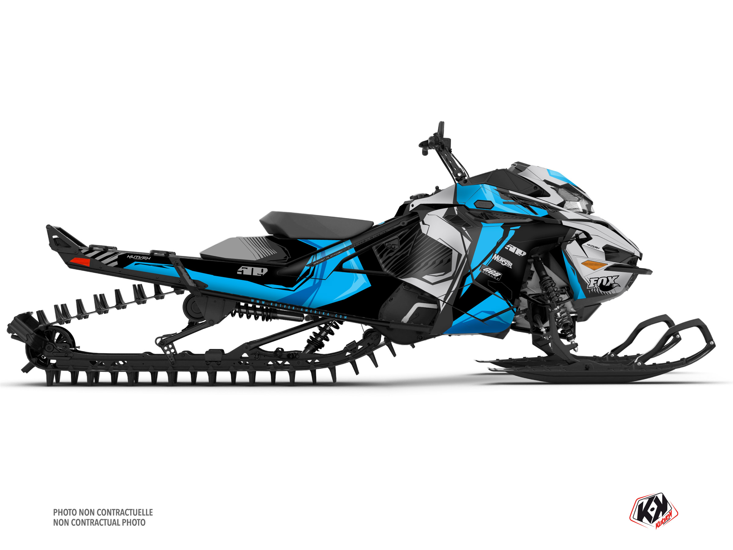 lynx snowmobile kliff serie graphic kit