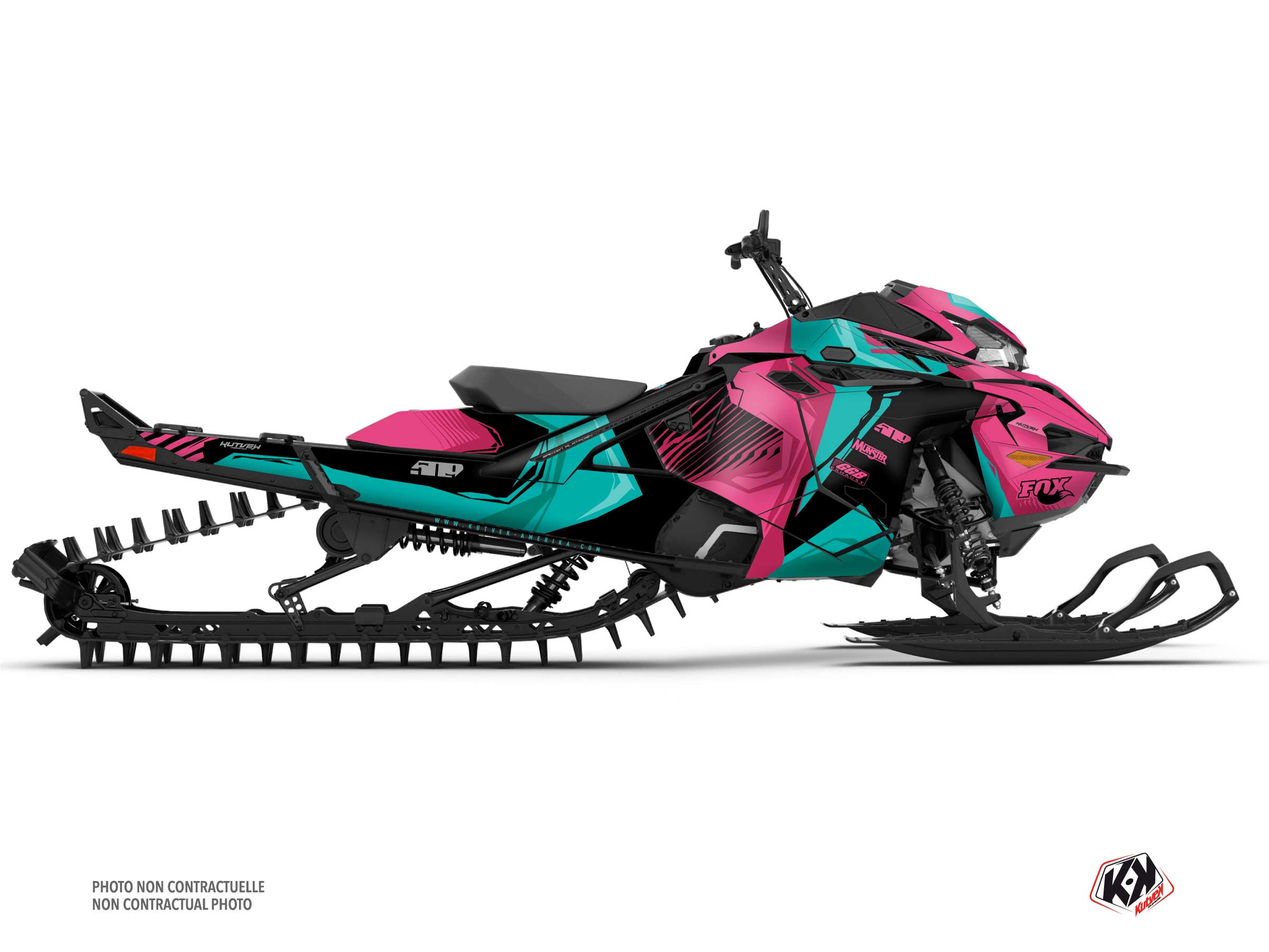 lynx snowmobile kliff serie graphic kit