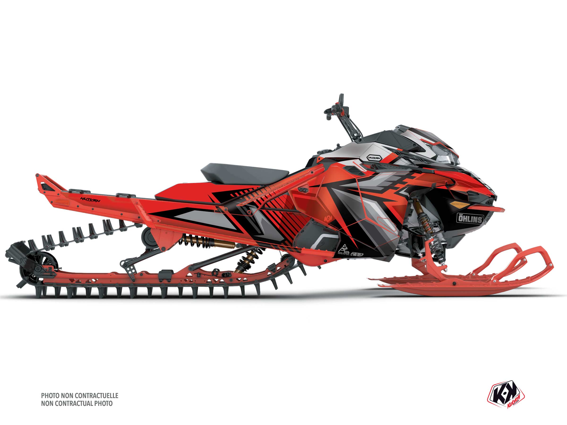 lynx snowmobile squadron serie graphic kit