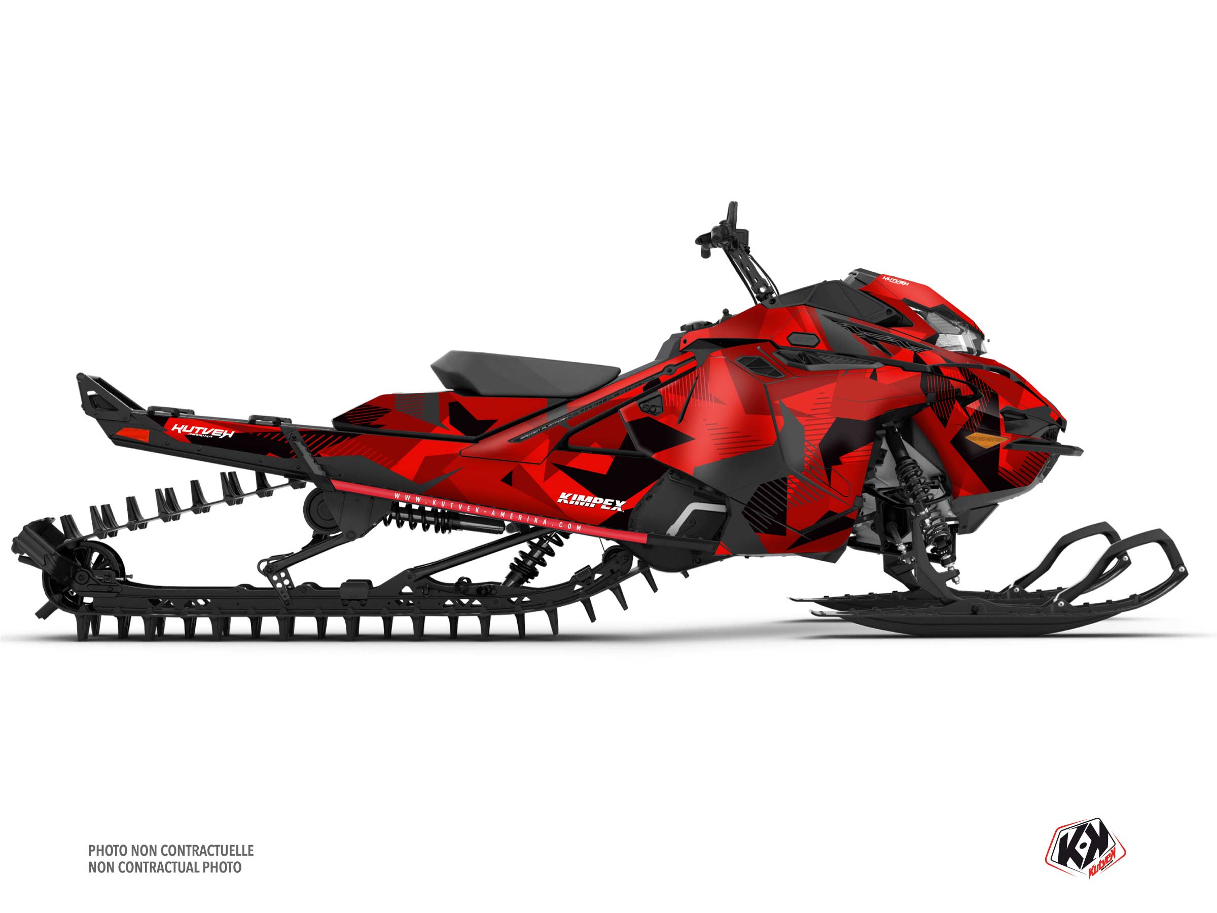 lynx snowmobile unit serie graphic kit