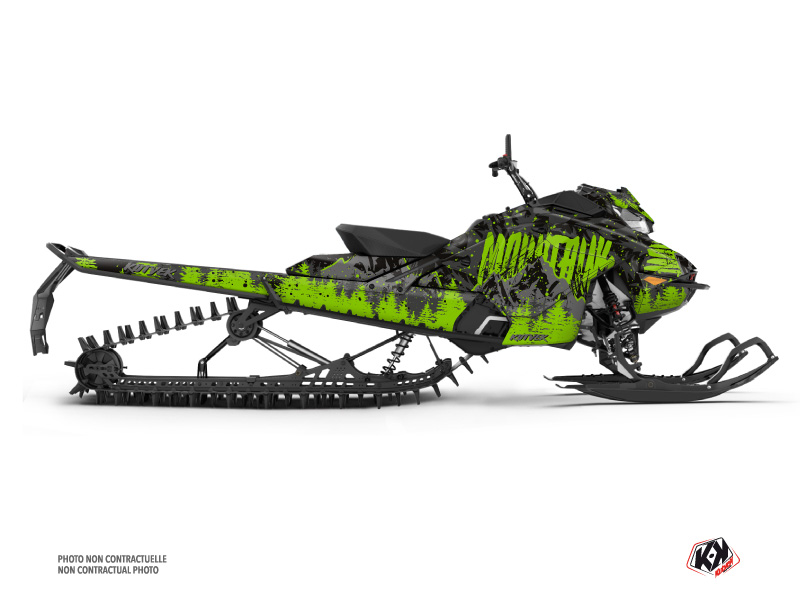 skidoo snowmobile backcountry serie graphic kit