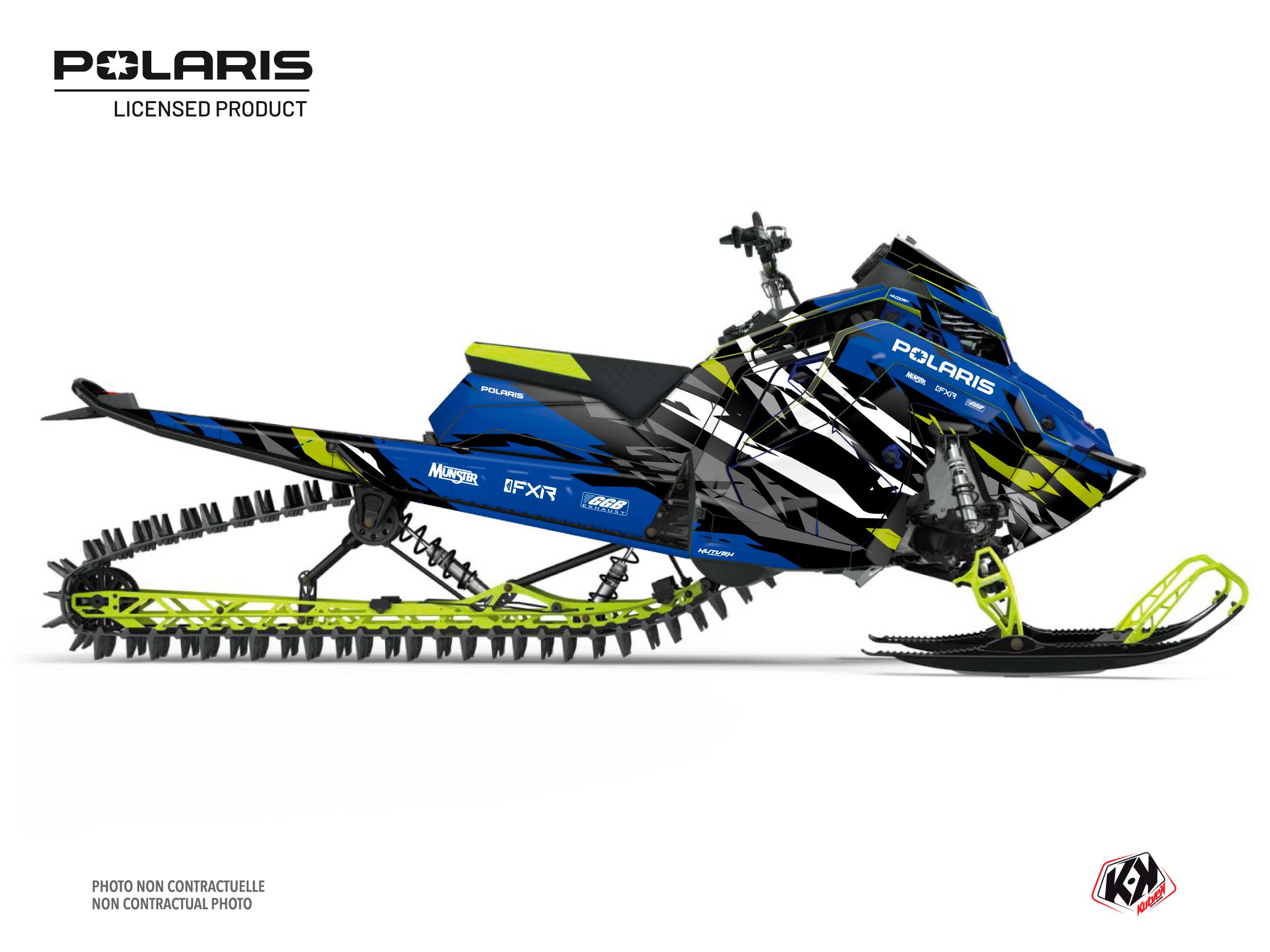 polaris snowmobile blight serie graphic kit