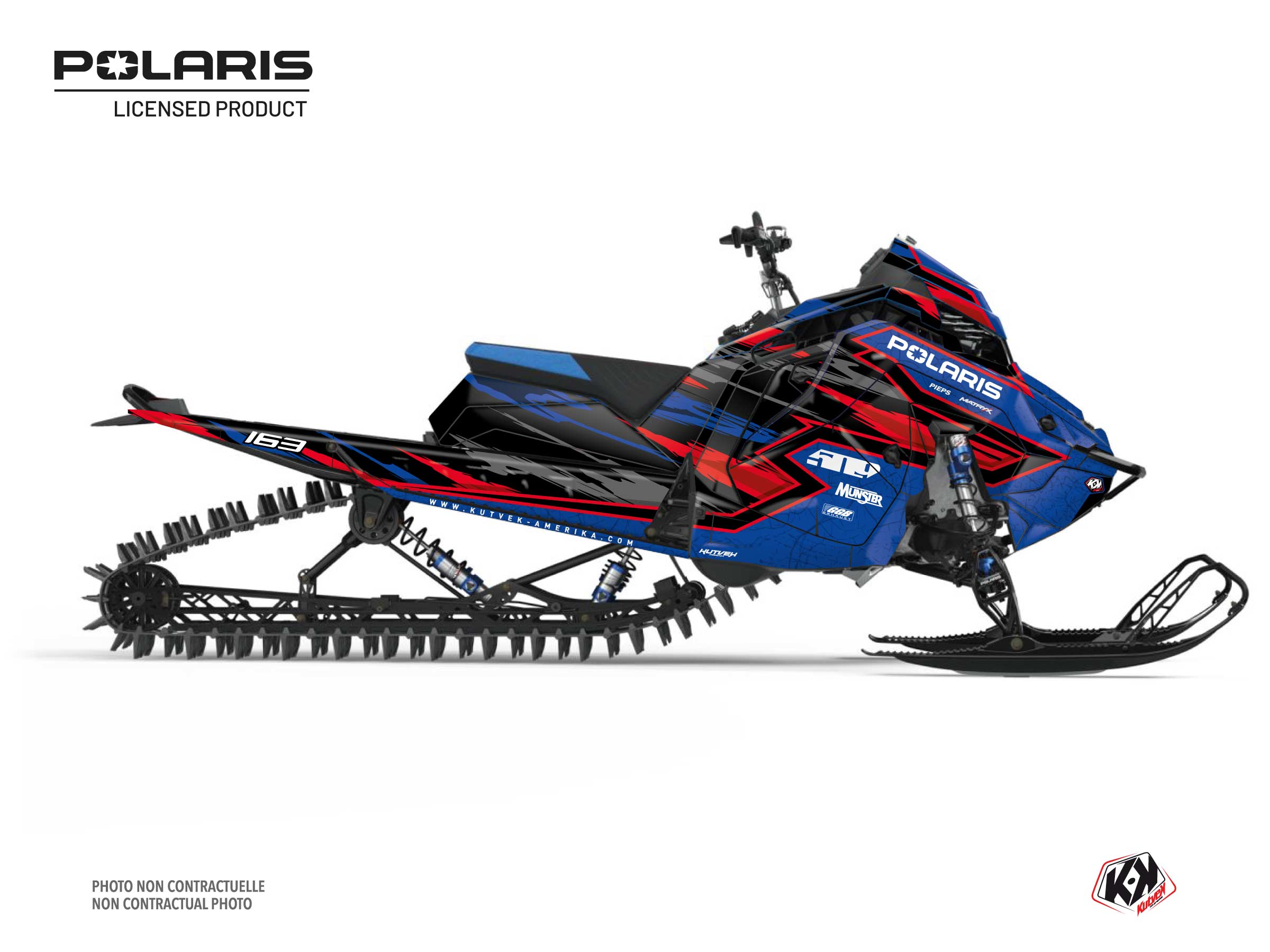 polaris snowmobile future serie graphic kit