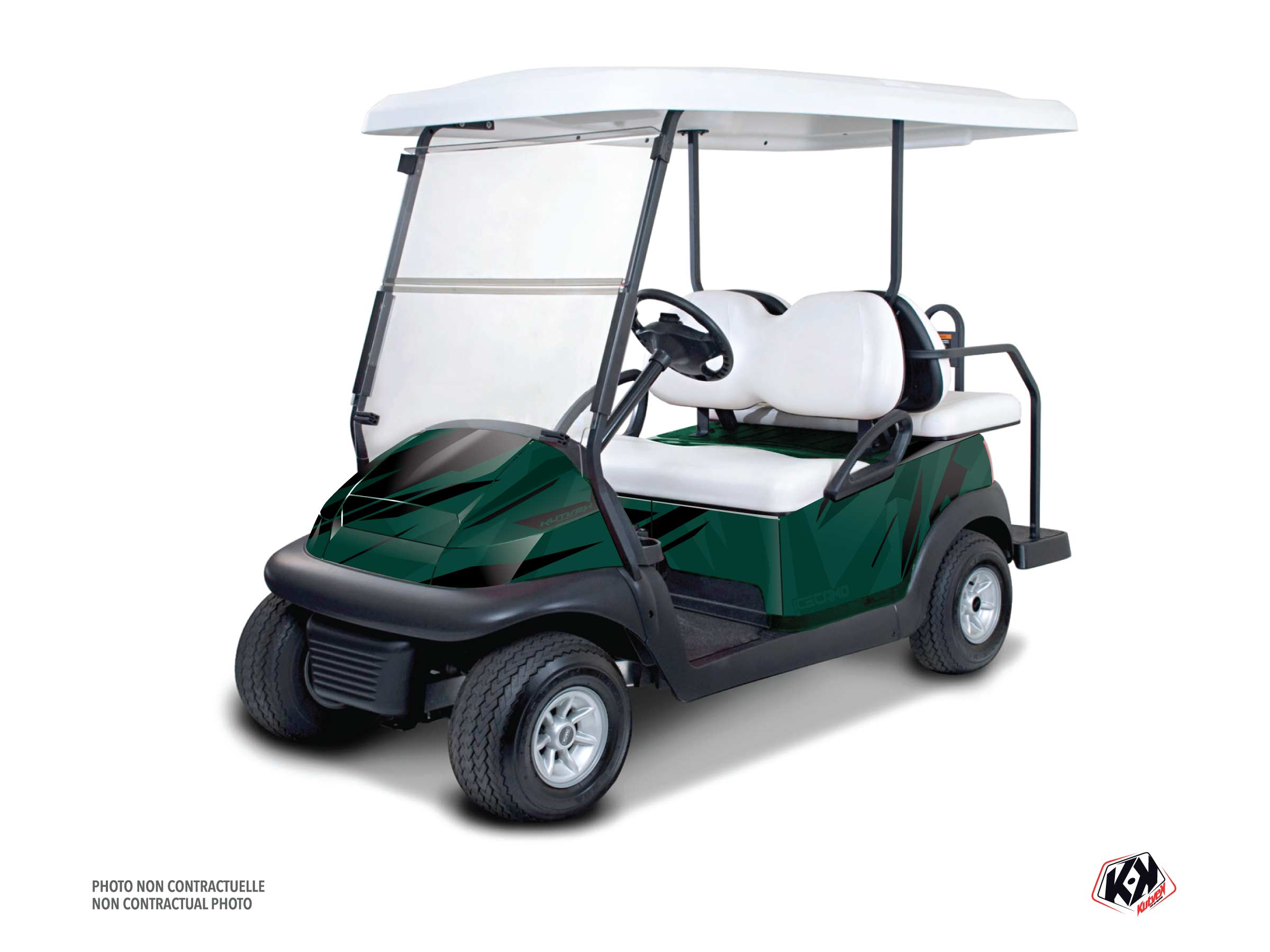 ezgo golf cart icecamo serie graphic kit