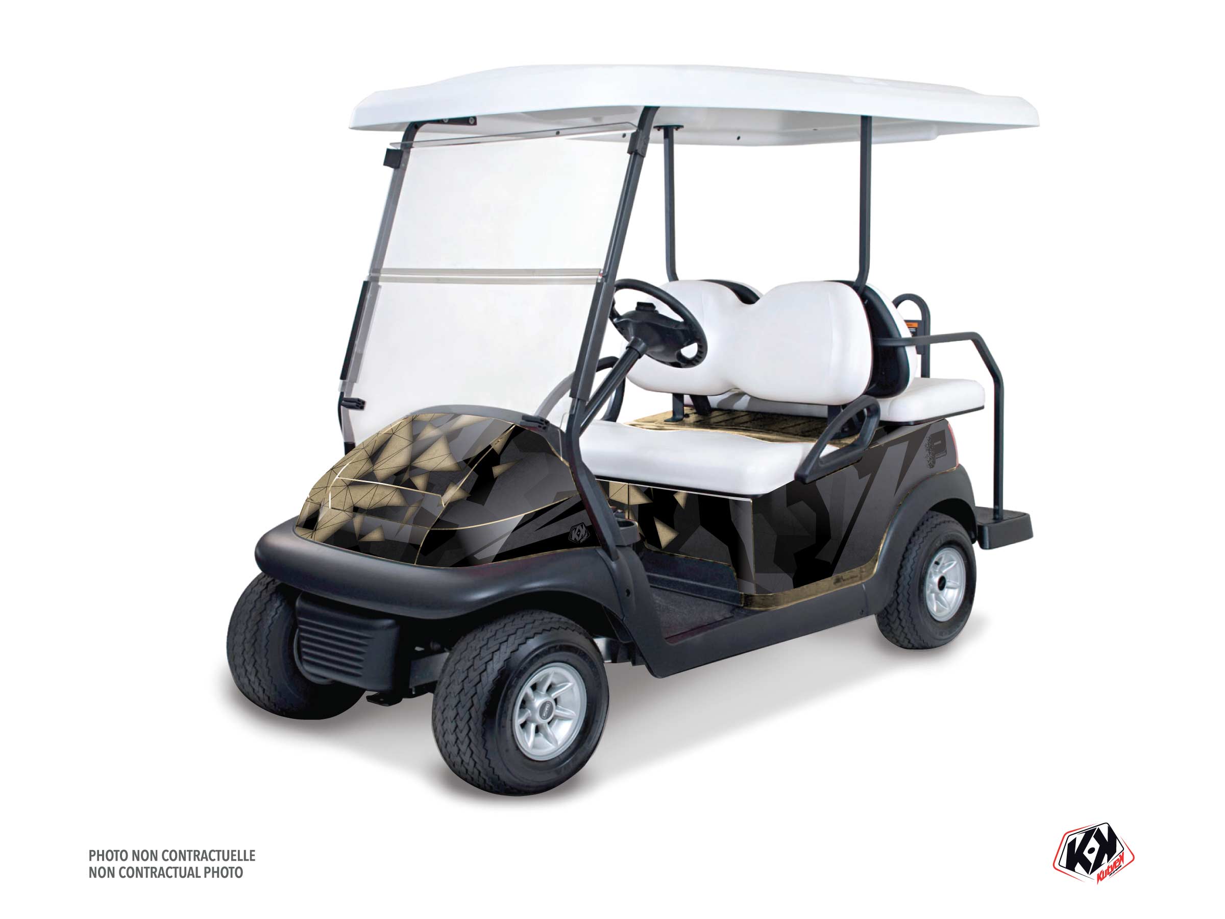 ezgo golf cart paddock serie graphic kit