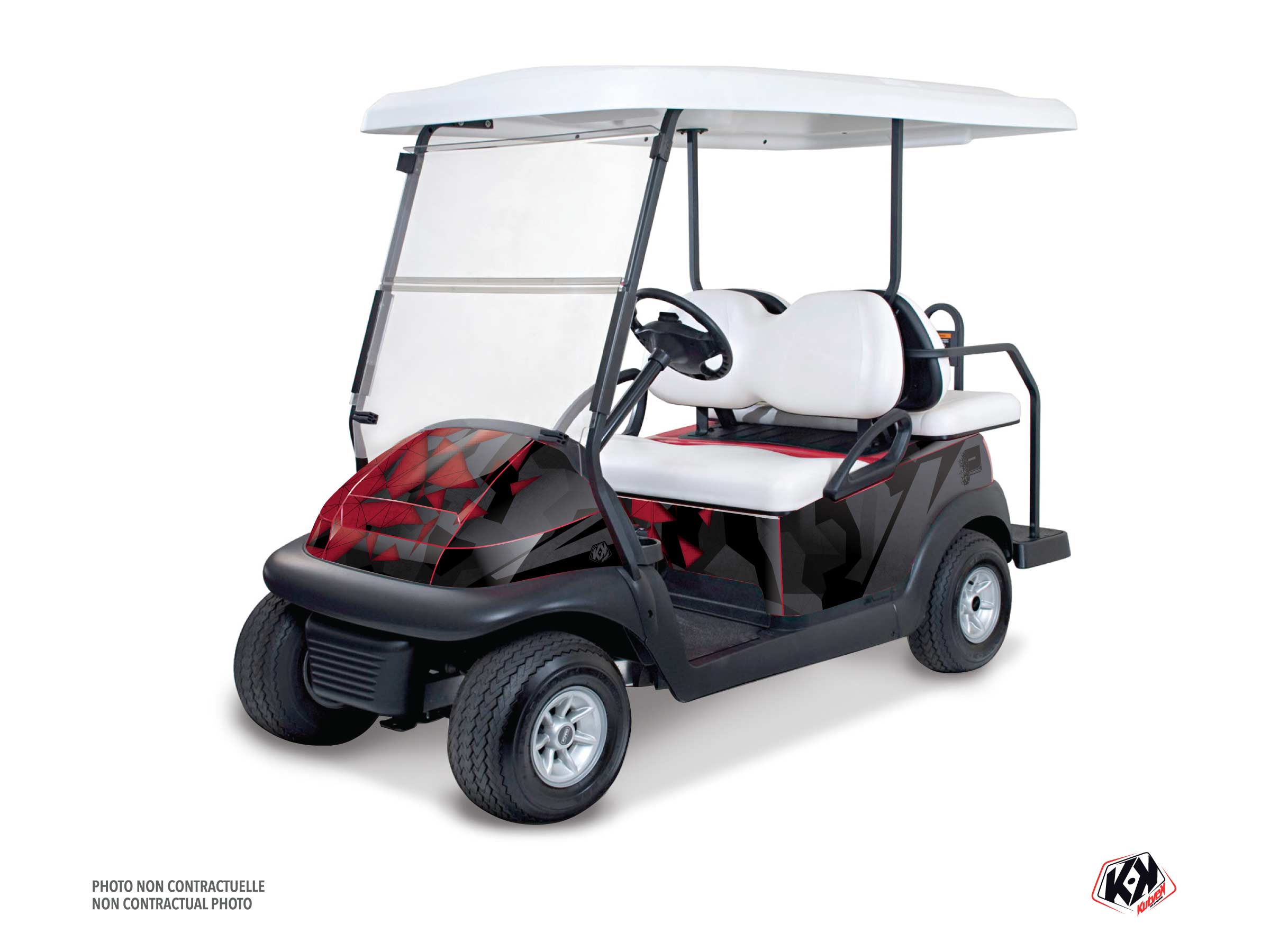 ezgo golf cart paddock serie graphic kit