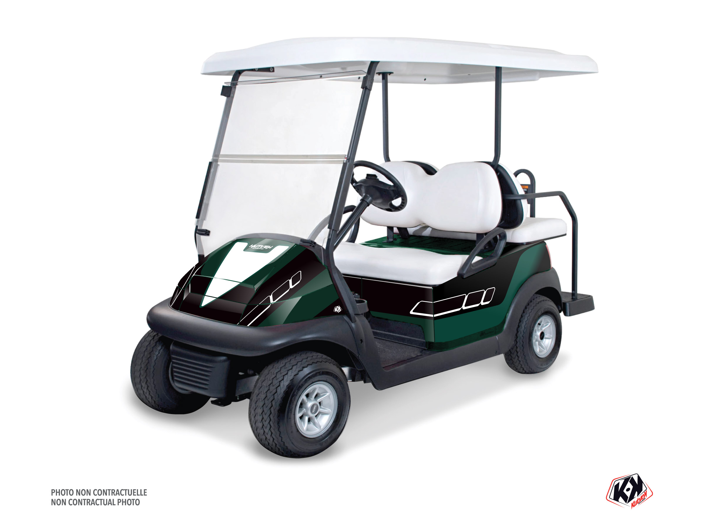 kit déco golf cart yamaha vintage yamaha vert série